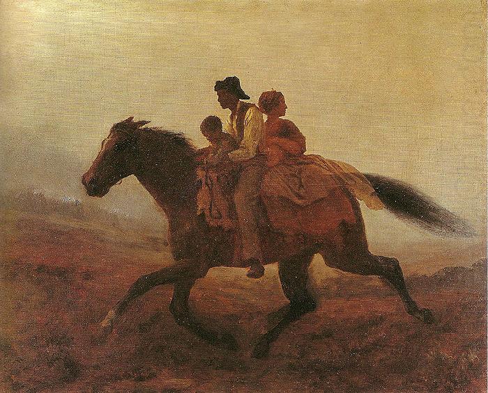 Eastman Johnson Fugitive Slaves china oil painting image